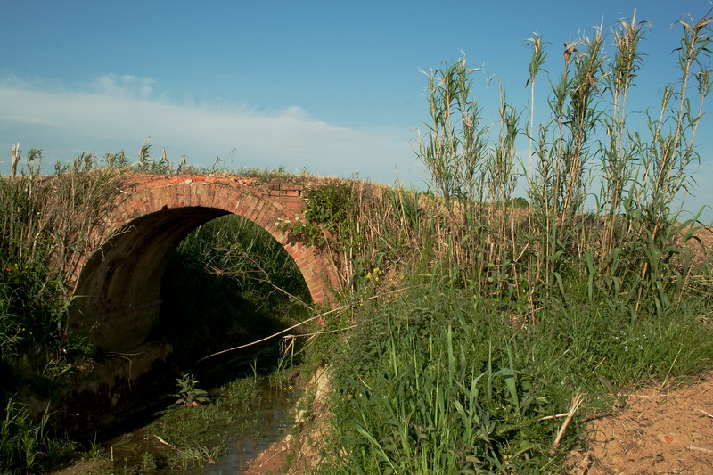 ''Il ponte di Miliano sul torrente Orcina'' - Crespina