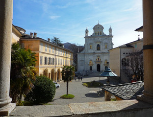 Sacro Monte di Varallo: piazza del Tempio
