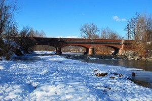 Ponte Rosso sul torrente Geronda