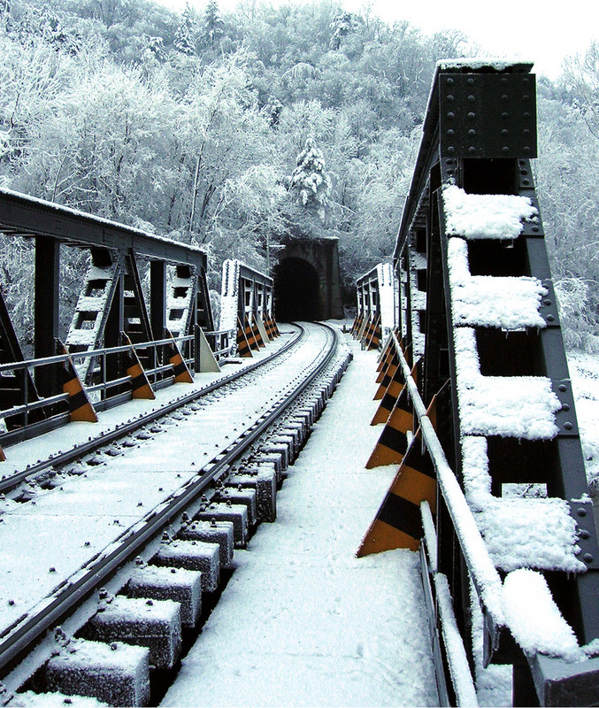 ''Il ponte della ferrovia'' - Feltre
