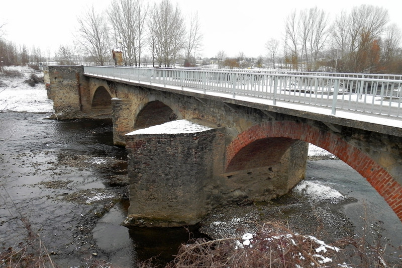 ''Il ponte di Sagginale imbiancato dalla neve'' - Borgo San Lorenzo