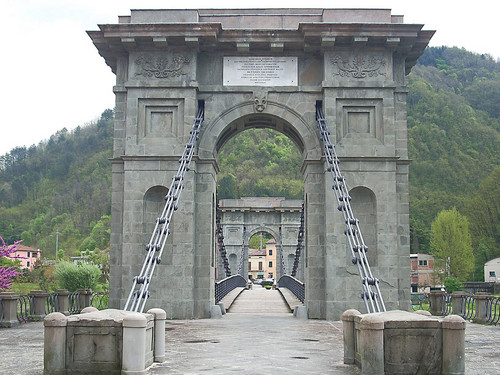 Bagni di Lucca – Il ponte delle catene.