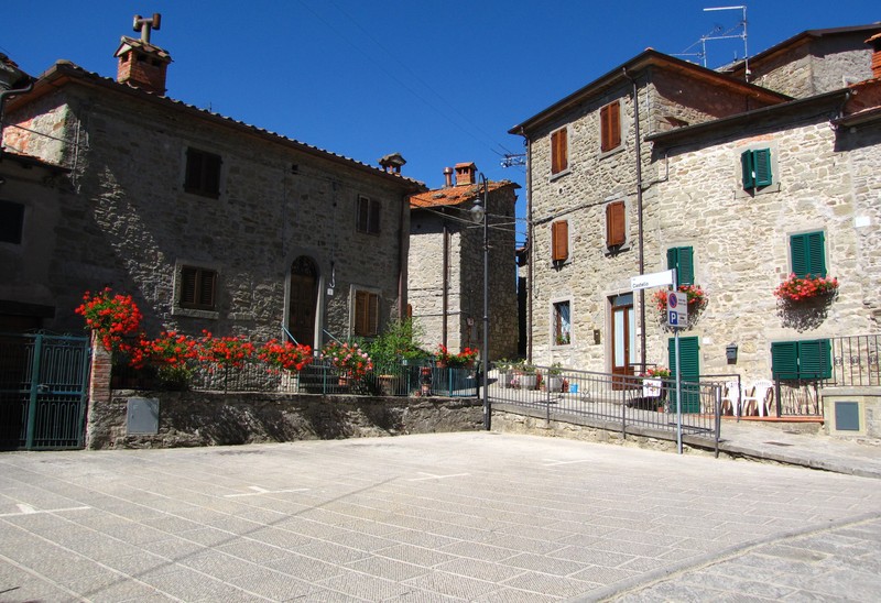 ''La piazza di Serravalle'' - Bibbiena