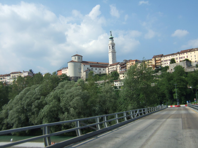 ''arrivando in città'' - Belluno