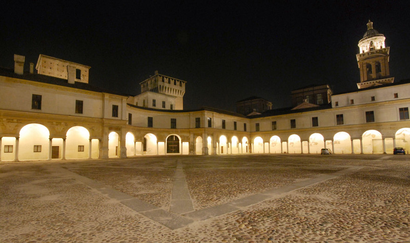 ''Piazza Castello'' - Mantova