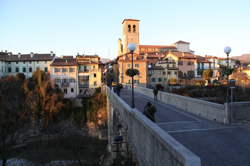 ''Ponte del Diavolo al tramonto'' - Cividale del Friuli