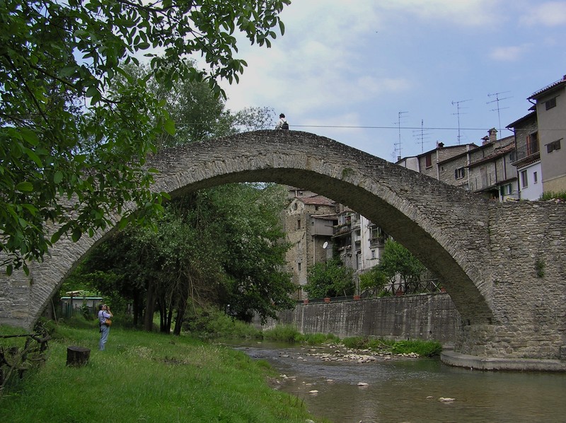 ''Ponte della Maestà'' - Portico e San Benedetto