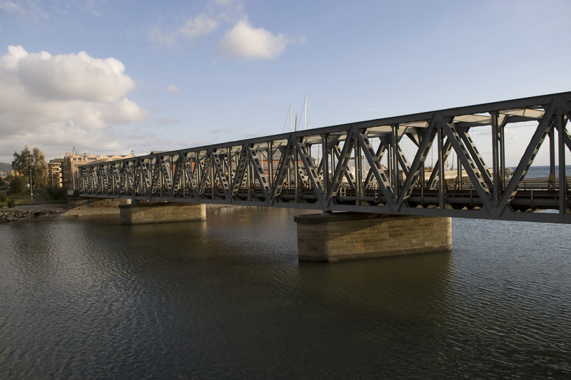 ''Il ponte ferroviario'' - Lavagna