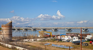 ponte nuovo sul nuovo viale Pula