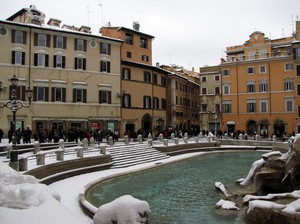 Piazza di Trevi versione white