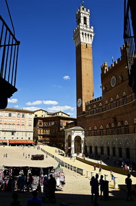 piazza del Campo, scorcio