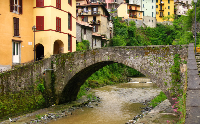 ''il ponte sul Telo'' - Argegno