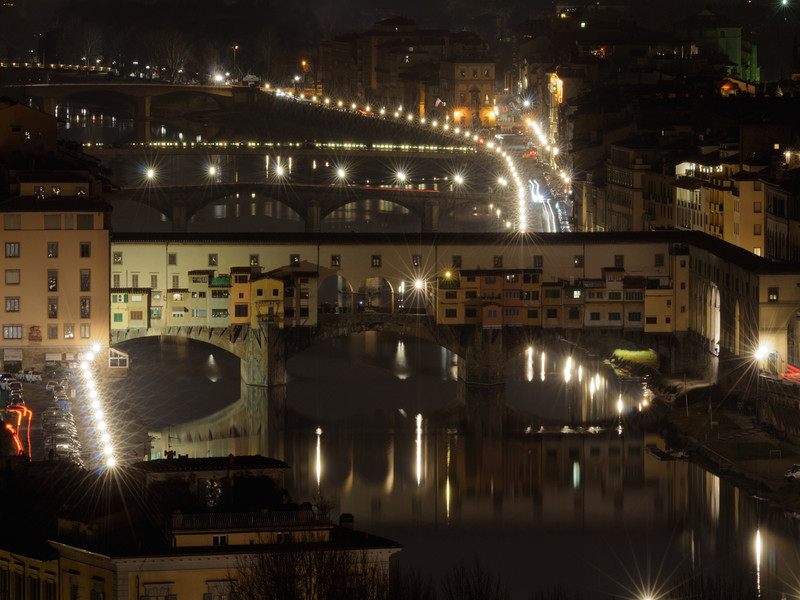''il ponte veccchio a firenze'' - Firenze