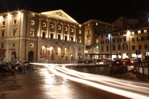 Piazza della Repubblica Ancona by night
