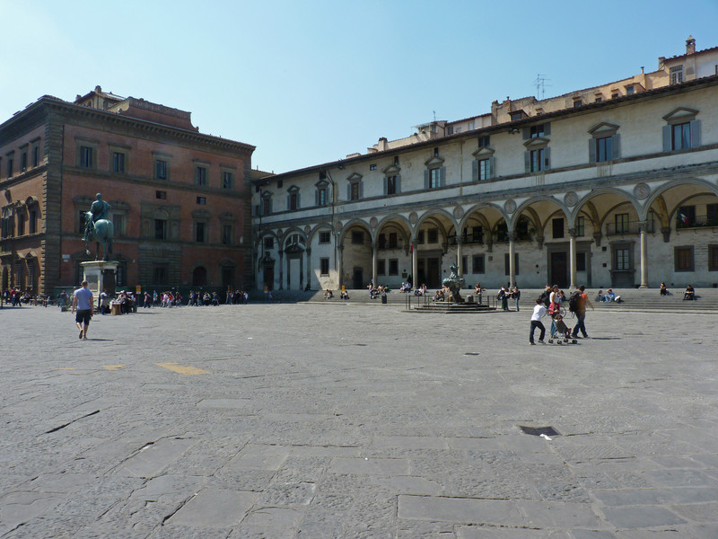 ''La piazza delle leggende'' - Firenze