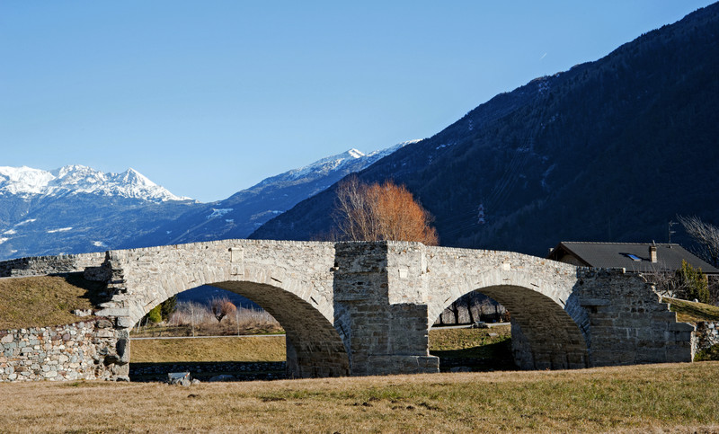 ''Ponte epoca romana'' - Villa di Tirano