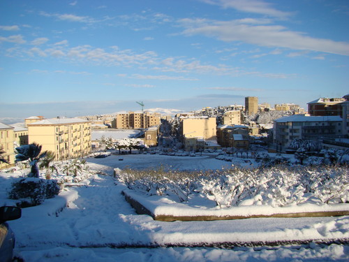 Enna sotto la neve 12/02/2012 Enna sotto la neve 12/02/2012