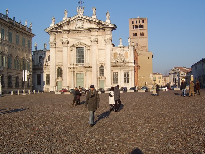 ''la piazza di Mantova'' - Mantova