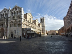 Piazza Trento e Trieste a Ferrara