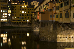 Ponte vecchio by night
