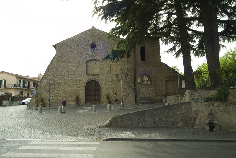 ''Anguillara Sabazia (Roma): Piazza San Francesco'' - Anguillara Sabazia