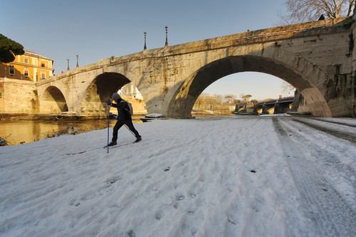 La pista "sciclabile"