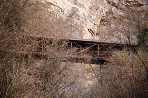 Ponte di Legno sul torrente Tigia