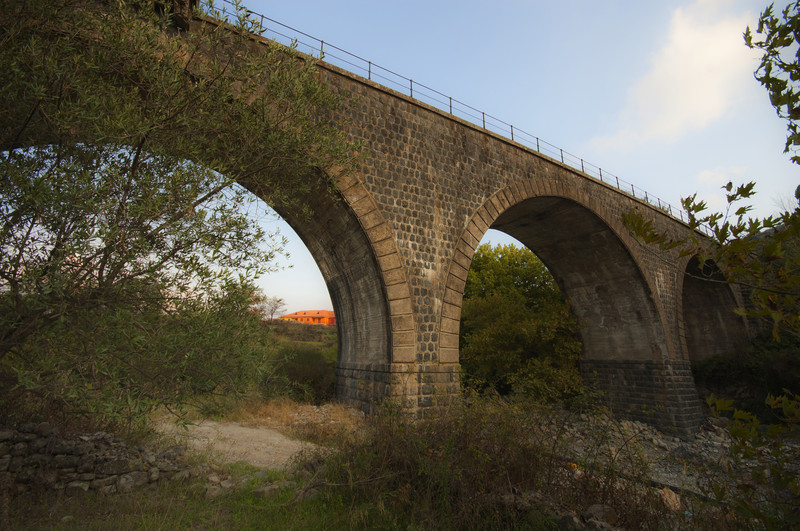 ''Ponte ferroviario a Francavilla'' - Francavilla di Sicilia
