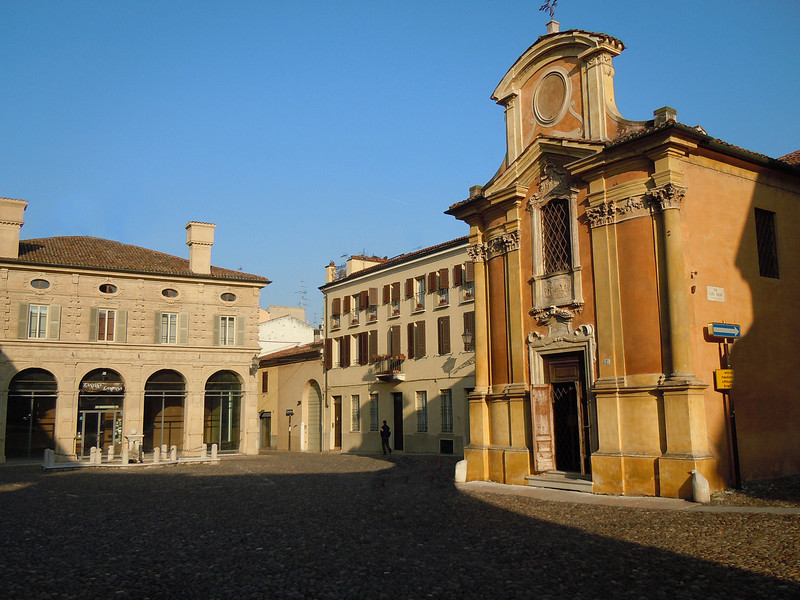 ''Piazza Canossa'' - Mantova