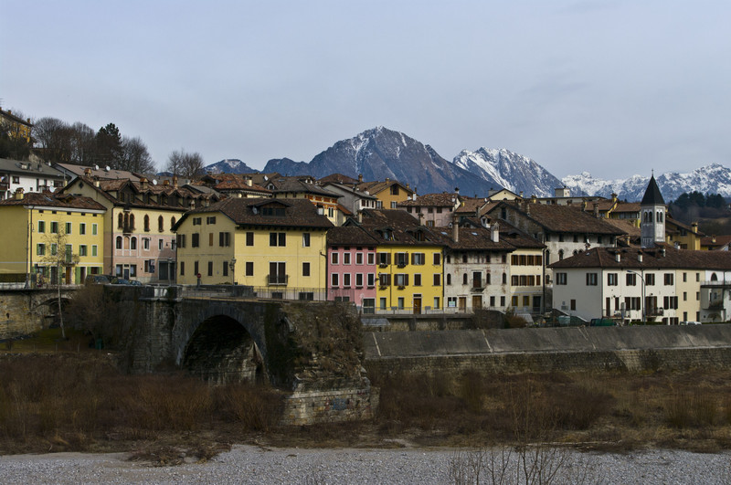 ''ponte caduto'' - Belluno