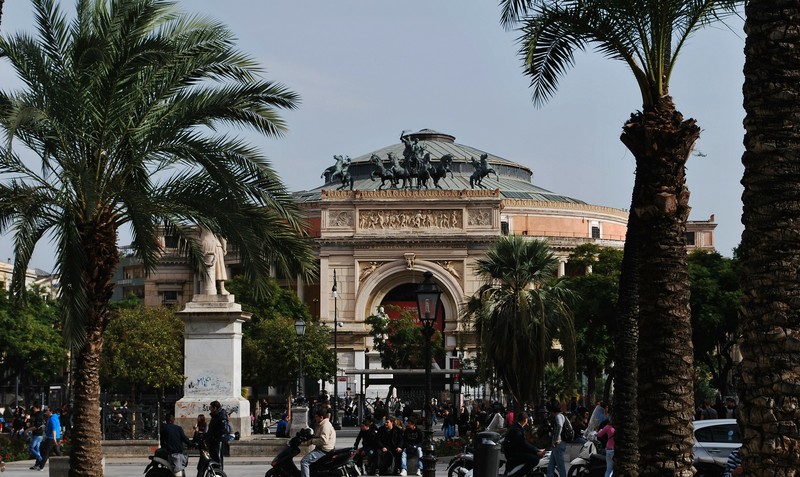 ''Del verde al Politeama'' - Palermo