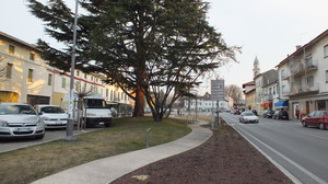 Rivignano, piazza 4 Novembre