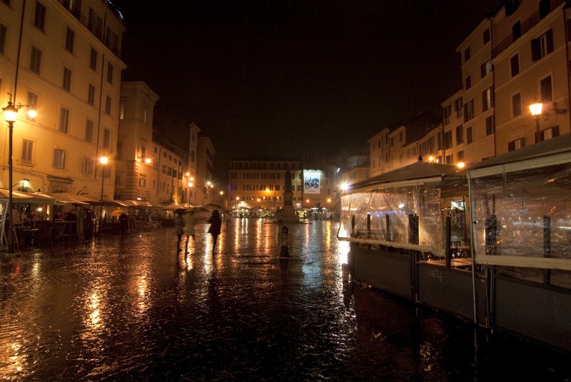 ''Campo de’ Fiori: incontro'' - Roma