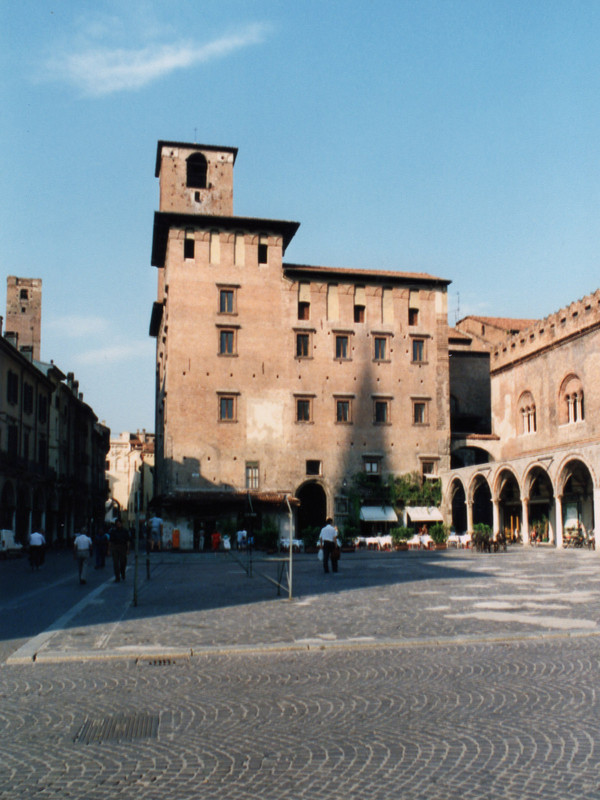 ''piazza delle erbe'' - Mantova