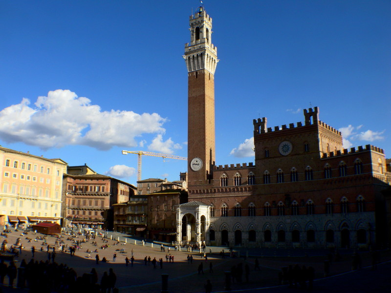 ''Sole e nuvole…'' - Siena