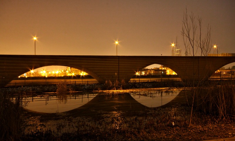 ''Ponte pedonale in parco Ottavi'' - Reggio Emilia