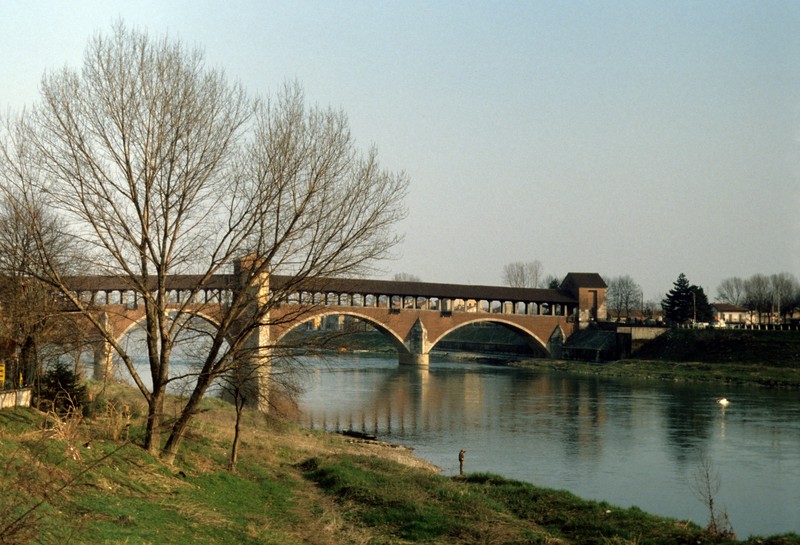 ''Ponte coperto'' - Pavia