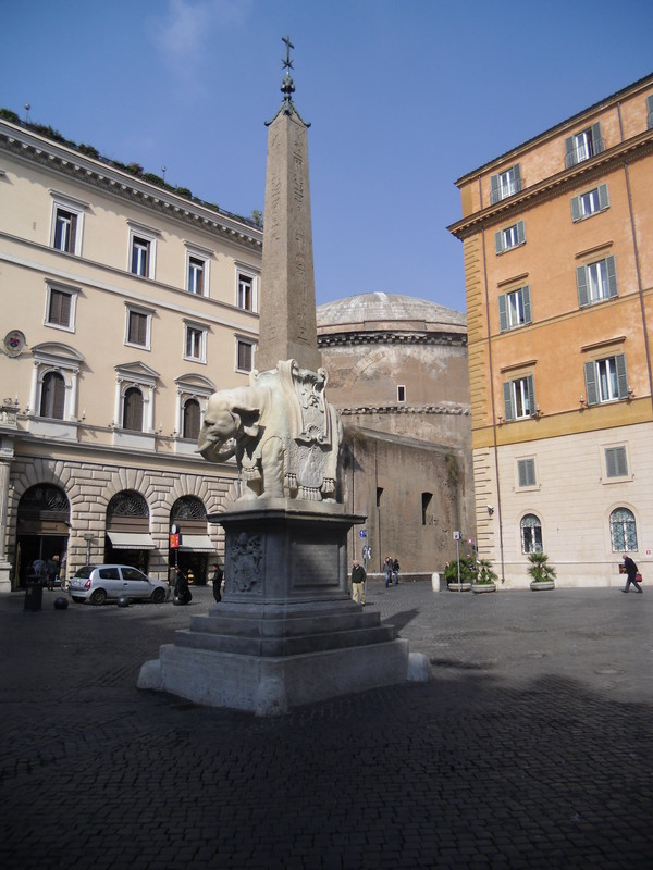 ''Piazza della Minerva.'' - Roma