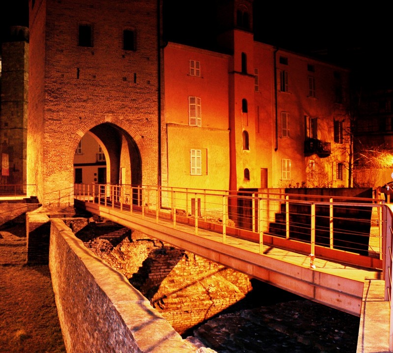 ''Ponte su rovine romane'' - Fidenza