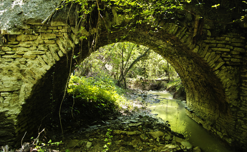 ''Ponte romano perso fra i boschi'' - Clavesana