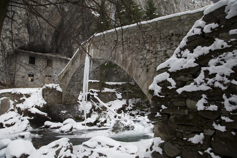 ''Il ponte dell’Orrido'' - Pré-Saint-Didier