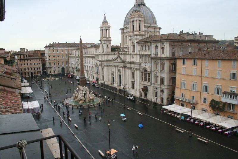 ''Piazza Navona “Uggiosa” e Mervigliosa dall’alto'' - Roma