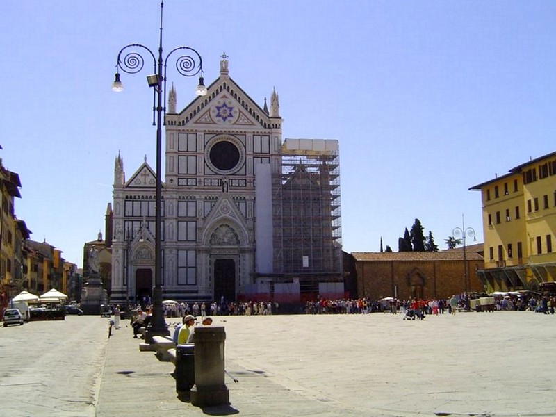 ''Firenze piazza s.Croce'' - Firenze