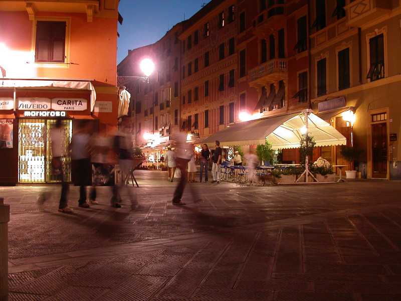 ''Piazza Caprera di sera'' - Santa Margherita Ligure