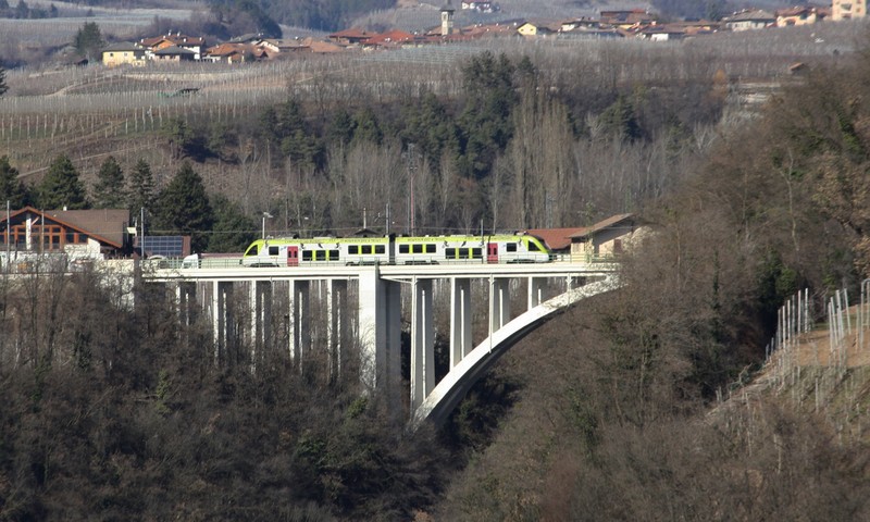 ''ponte ferrovia trento-male'' - Tassullo