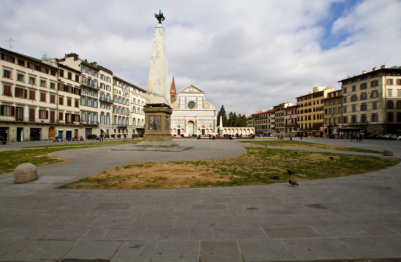 ''In piazza s. Maria novella'' - Firenze