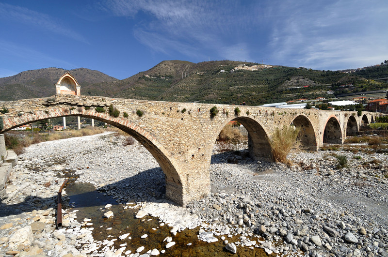 ''Ponte Antico sul torrente Argentina'' - Taggia
