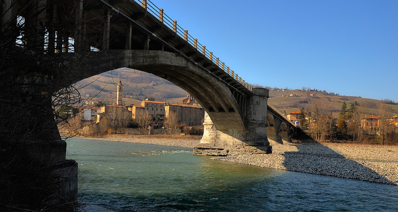 ''Panorama sul Trebbia'' - Travo