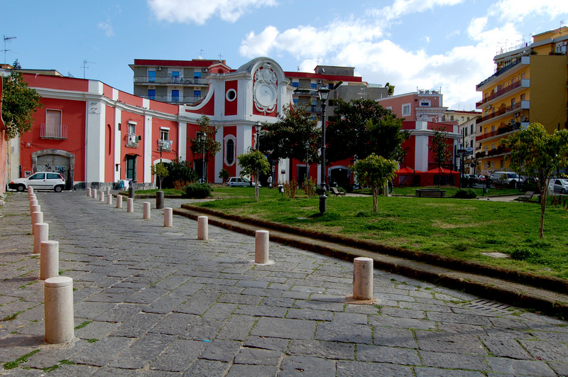 ''Portici: piazza Esedra ex Villa Buono'' - Portici
