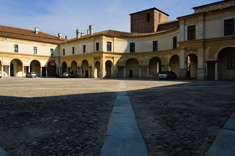 ''Piazza Castello, dal lato di Piazza S. Barbara'' - Mantova